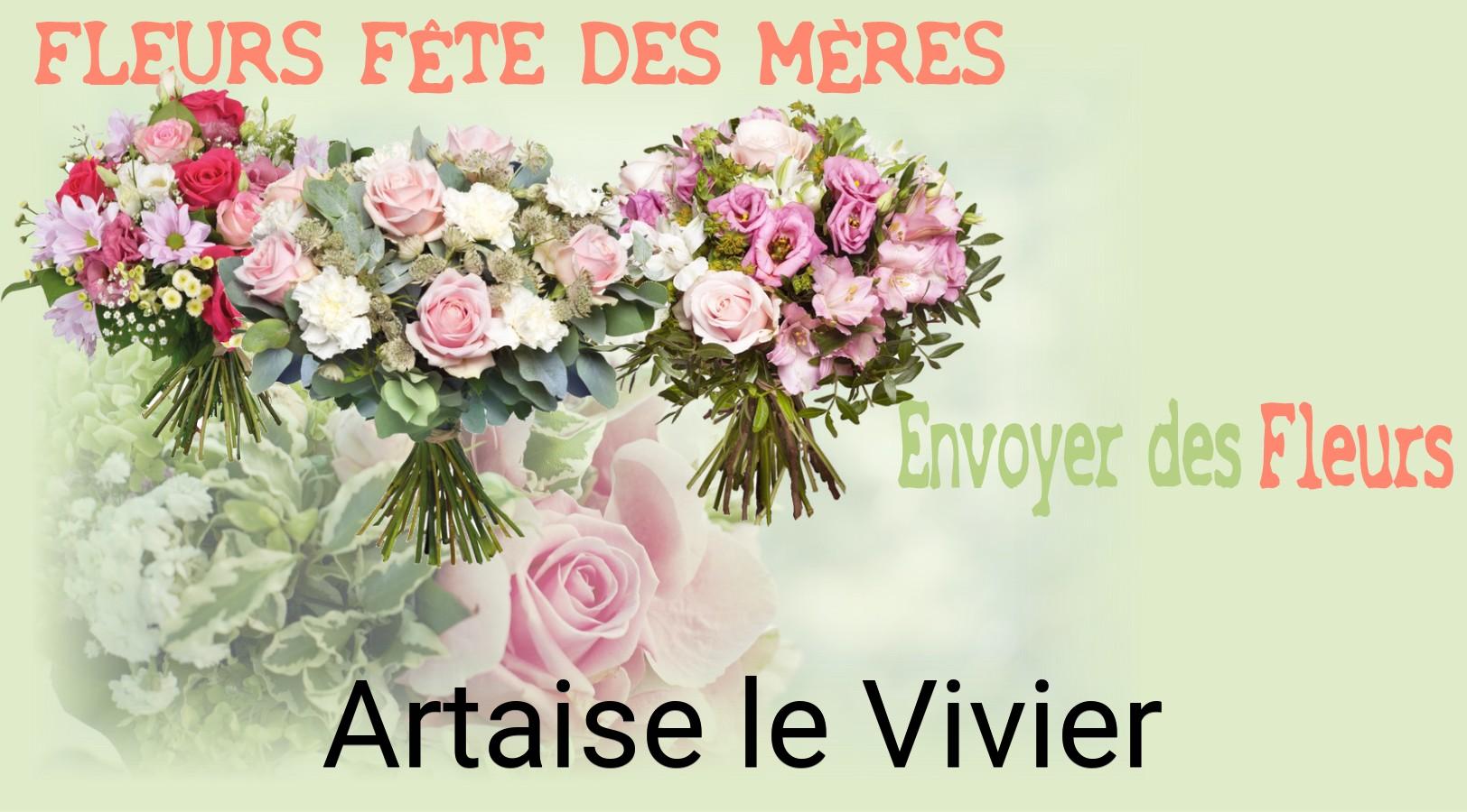 Bouquet de Fête des Mères livré à Artaise-le-Vivier